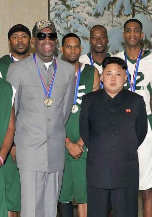 North Korean leader Kim Jong-Un (front R) is photographed&nbsp;&hellip;