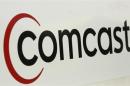A Comcast sign is shown in San Francisco