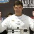 CORRIE SANDERS WEIGHS IN FOR WBC HEAVYWEIGHT FIGHT AGAINST VITALI KLITSCHKO.