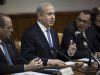 Israel's PM Netanyahu attends the weekly cabinet meeting in Jerusalem