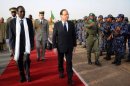 Hollande: l'action de la France n'est «pas terminée» au Mali