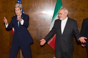 US Secretary of State John Kerry (left) and Iranian &hellip;