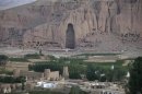 File photo of the Large Buddha niche in the town of Bamiyan