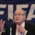 FIFA President Joseph Blatter addresses news conference in Havana
