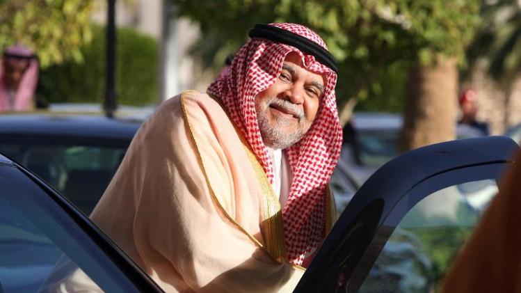 Prince Bandar bin Sultan is pictured in Riyadh on March 3, 2007