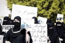 Saudi Shiites demonstrate against the death sentence on Nimr al-Nimr
