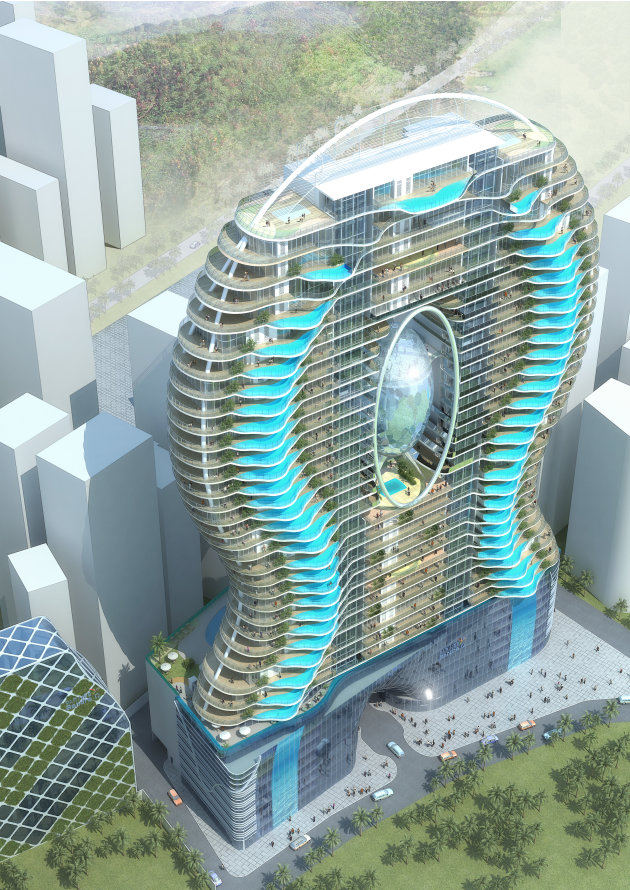 Stunning Ohm-shaped building to come up in India