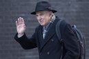 Britain's Business Secretary Vince Cable arrives for a cabinet meeting at Downing Street in London
