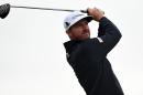 Jimmy Walker, pictured on July 15, 2016, fired a five-under 65 to lead after 18 holes, birdied the fifth and eighth holes and has yet to make a bogey to stand on nine-under with five holes remaining