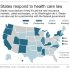Map shows how states will implement the new online insurance markets