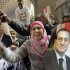 Egyptians supporters of ousted former President Hosni Mubarak celebrate an appeal granted by a court, in Cairo, Egypt, Sunday, Jan. 13, 2013. A court granted Hosni Mubarak's appeal of his life sentence in a Sunday, Jan. 13, 2013 hearing, ordering a retrial of the ousted Egyptian president on charges that he failed to prevent the killing of hundreds of protesters during the uprising that toppled his regime nearly two years ago. The ruling came one day after a prosecutor placed a new detention order on Mubarak over gifts worth millions of Egyptian pounds (hundreds of thousands of US dollars) he and other regime officials allegedly received from Egypt's top newspaper as a show of loyalty while he was in power. (AP Photo/Amr Nabil)