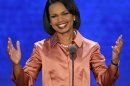 Former Secretary of State Condoleezza Rice addresses the Republican National Convention in Tampa, Fla., on Wednesday, Aug. 29, 2012. (AP Photo/J. Scott Applewhite)