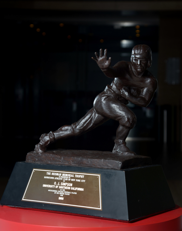 O.J. Simpsons Heisman trophy found 20 years after USC 
