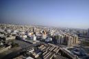 A general view shows the Libyan capital Tripoli on August 22, 2011