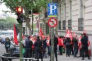 Trabajadores de RTVV se concentran ante la Audiencia Nacional mientras declara su exdirector