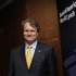 Bank of America Chief Executive Brian Moynihan poses during an interview in Hong Kong
