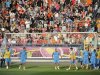Netherlands soccer players attend a training session during the Euro 2012 at Wisla stadium in Krakow