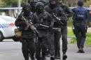 File photo of police tactical response officers in Melbourne, where an Australian teenager has been charged after a counter-terror raid