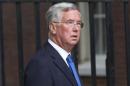 Conservative MP Michael Fallon arrives at Downing Street in London