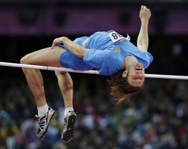 Olympic high jump final,