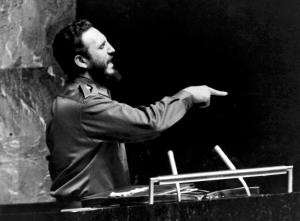 Fidel Castro, the father of the Cuban revolution, speaks&nbsp;&hellip;