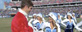 Santa surprises cheerleader (NFL.com)