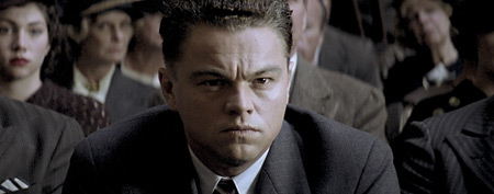 Leonardo DiCaprio as J. Edgar Hoover (Warner Bros.)