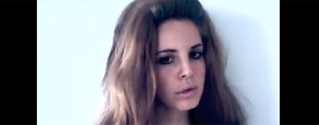 Screen shot from Lana DelRey's "Video Games"