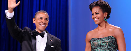 President Barack Obama and First Lady Michelle Obama (Olivier Douliery-Pool/Getty Images)