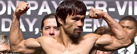 Boxer Manny Pacquiao. (AP Photo/Jae C. Hong)