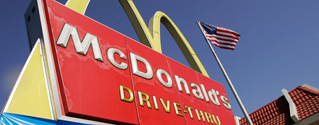 In this Jan. 24, 2007 file photo, a McDonald's restaurant is seen in San Jose, Calif.(AP Photo/Paul Sakuma, File)
