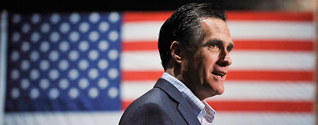 Republican presidential candidate Mitt Romney speaks during a town hall meeting in Charleston, S.C. (AP)