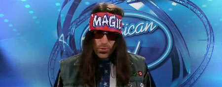 Magiccyclops auditions for 'American Idol' (screen grab)