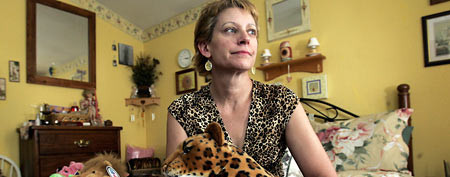 File photo from 2006 of Verna Gallagher, who says she suffers from a rare infliction called, Morgellons (AP)