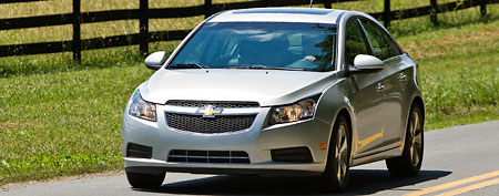 2012 Chevrolet Cruze. (AP Photo, General Motors Co., Mark Finkenstaedt)