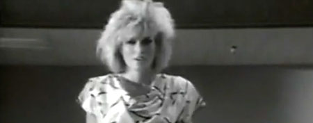 Lillian Muller in "Hot for Teacher" video. (Van Halen/Warner Bros.)