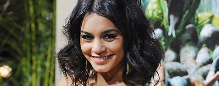 HOLLYWOOD, CA - FEBRUARY 02: Actress Vanessa Hudgens arrives at the Los Angeles Premiere 'Journey 2: The Mysterious Island' at Grauman's Chinese Theatre on February 2, 2012 in Hollywood, California. (Photo by Jon Kopaloff/FilmMagic)