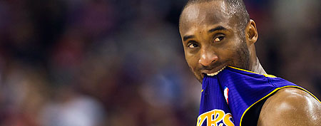 Los Angeles Lakers guard Kobe Bryant. (AP Photo/The Canadian Press, Nathan Denette)