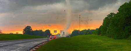Oklahoma tornado. (Chris Allington/National Geographic)