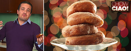 Chef Fabio's doughnuts (Chow Ciao! on Yahoo!)