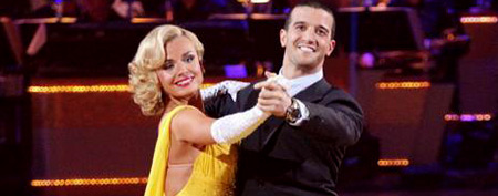 Katherine Jenkins and Mark Ballas perform on "Dancing With the Stars" (ABC/Adam Taylor)