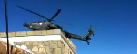 Footage of helicopter crash (via GMA)