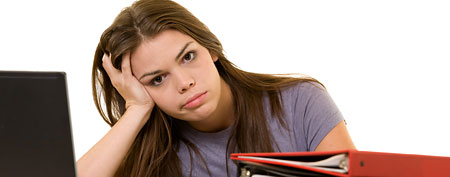 Frustrated student (Thinkstock)