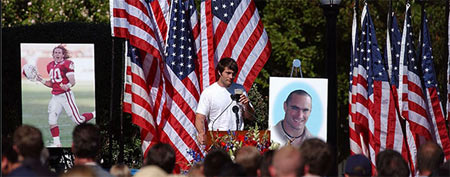 A tribute to Pat Tillman (Getty Images)