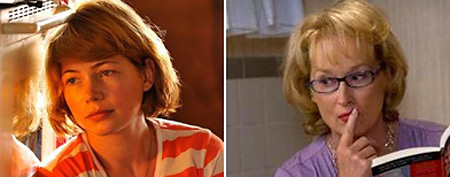 (L-R) Michelle Williams in 'Take This Waltz'; Meryl Streep in 'Hope Springs' (Magnolia Pictures; Columbia Pictures)