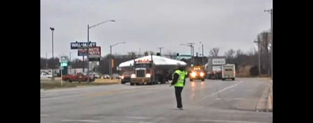 'UFO' spotted on Washington Beltway. Shown: A still image of the craft in question. (Fox 5)