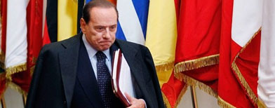 Reapareció Berlusconi y dijo que una salida de Italia del euro "no es blasfemia". Infobae.com