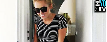 Miley Cyrus wears short shorts trend (The Yo Show on Yahoo!)