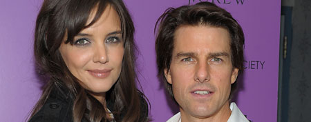 Katie Holmes and Tom Cruise (Michael Loccisano/Getty Images)