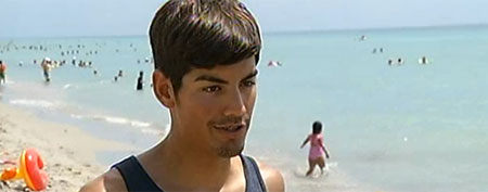 Lifeguard Tomas Lopez was fired for trying to save a man's life (NBC Miami)